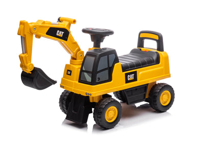 Ride on toy — Caterpillar excavator with rotating bucket and storage for kids