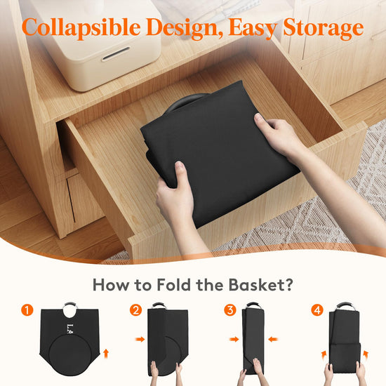 Lifewit laundry hamper — collapsible large capacity design