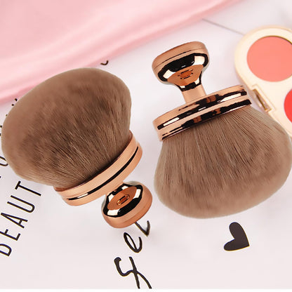 Extra large body makeup brush - 74mm wide-headed kabuki brush with drawstring bag