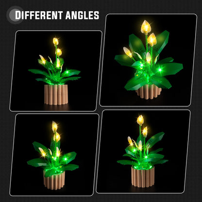 Nitemode Light Kit for LEGO 11504 Peace Lily, Touch, Lights Only