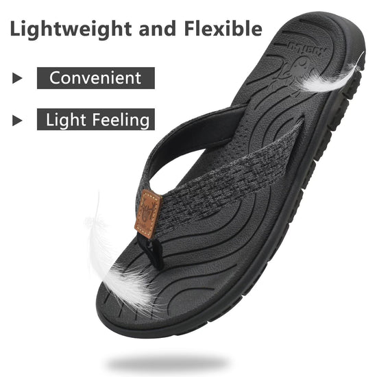 KuaiLu sandals with arch support for yoga mat and beach walking