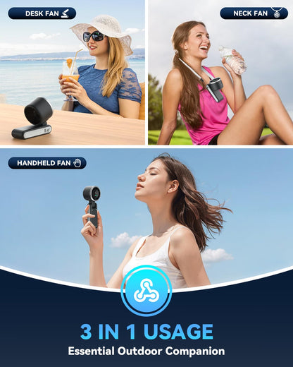 Electric fan — Portable handheld turbo model by PlayHot