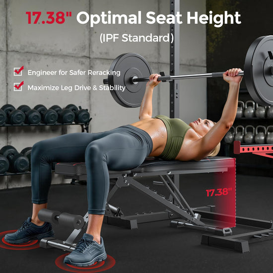 FLYBIRD WB2 fitness bench — adjustable and foldable incline design for workouts