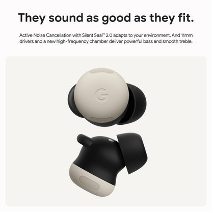 Google Pixel Buds Pro 2 — Sterling color headphones