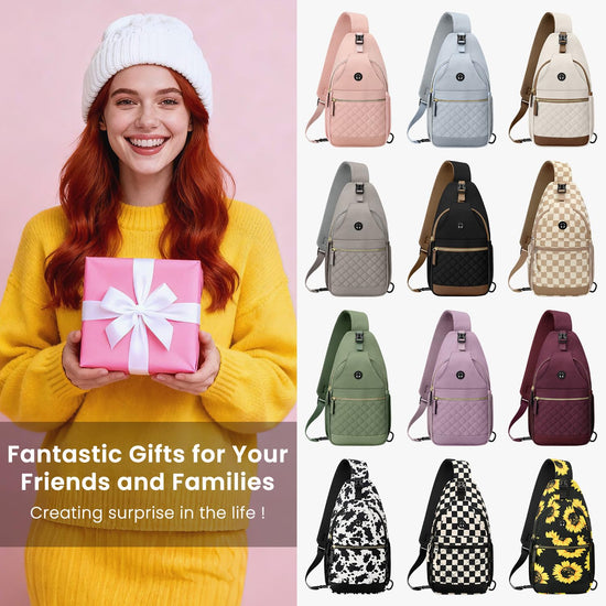 Crossbody backpack with adjustable strap for travel and casual use