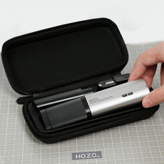 HOZO NeoBlade Pro Case – Compact EVA Hard Shell Storage with Custom Compartments for NeoBlade, Blades & Battery Pack, Impact-Resistant, Water-Resistant Fabric, Soft Lining, Travel-Friendly Design