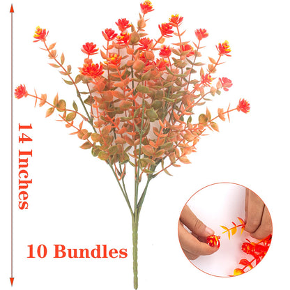 Grunyia artificial plant — 10 bundles for outdoor use