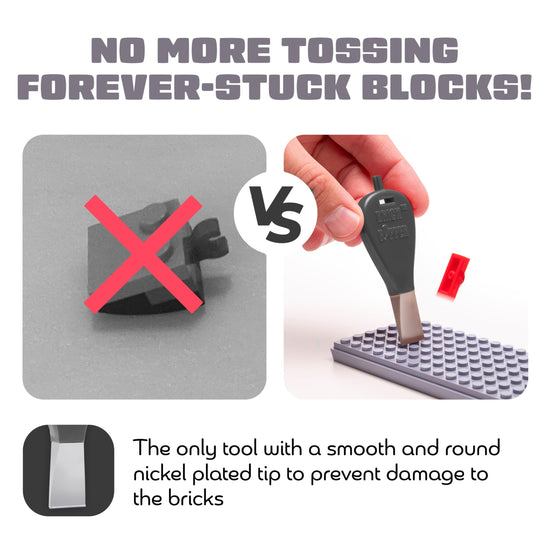 Toy building block - World's fastest brick remover for kids and adults
