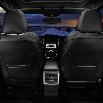 HKZ vehicle seat cover — Custom fit leather for Subaru Crosstrek 2018-2023