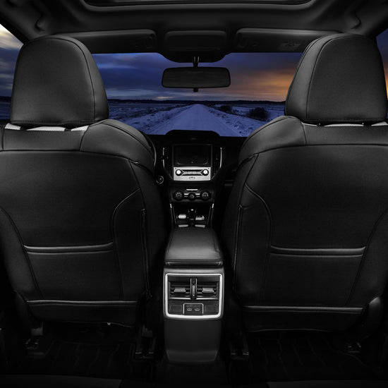 HKZ vehicle seat cover — Custom fit leather for Subaru Crosstrek 2018-2023