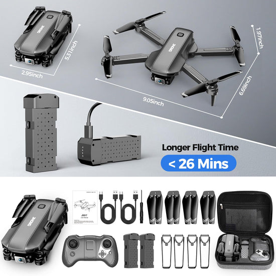 Unmanned aerial vehicle — 1080P HD camera with foldable design and gravity control