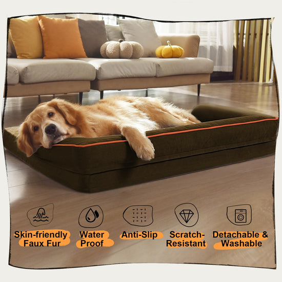 PET_BED_MAT — Orthopedic and washable large dog bedPET_BED_MAT — Orthopedic washable dog bed for large breeds