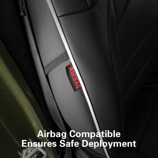 EKR Wrangler seat covers - Custom fit leather covers for Jeep Wrangler 4XE 2023-2025