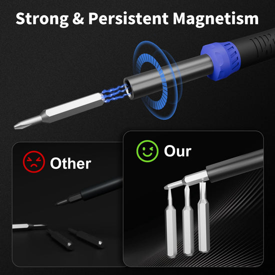 STREBITO screwdriver set — 64 in 1 precision small screwdriver kit for electronics