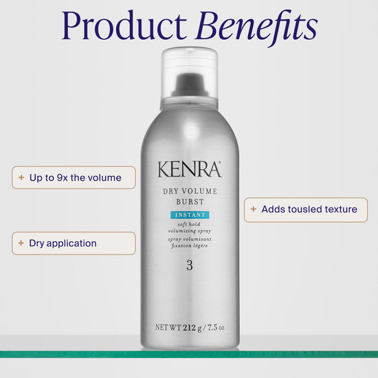 Kenra Dry Volume Burst 3 — Instant volume hairspray with soft hold