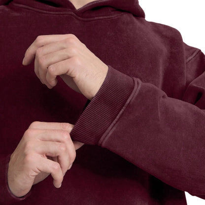 Dnzzs acid wash hoodie — super soft oversized sweatshirt for men