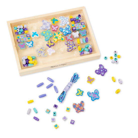 Art craft kit — Melissa & Doug wooden bead set