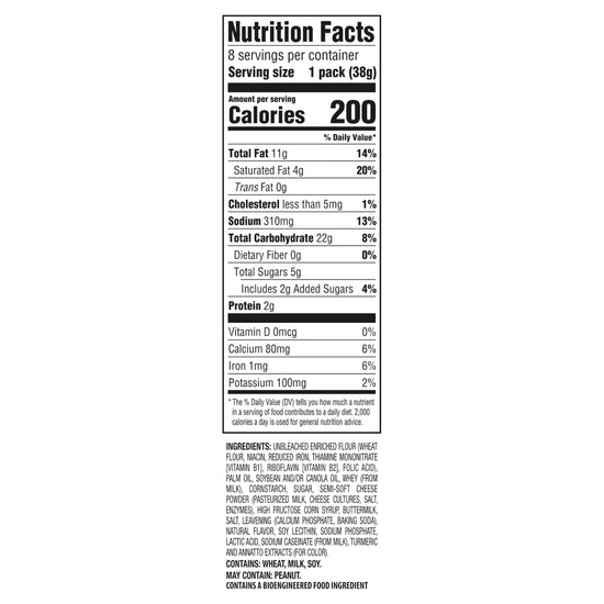 RITZ cheese sandwich crackers — lunch snack packs, 48 count pack