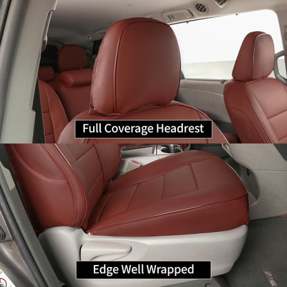 EKR Optima seat covers - Custom fit faux leather for Kia Optima 2016-2020