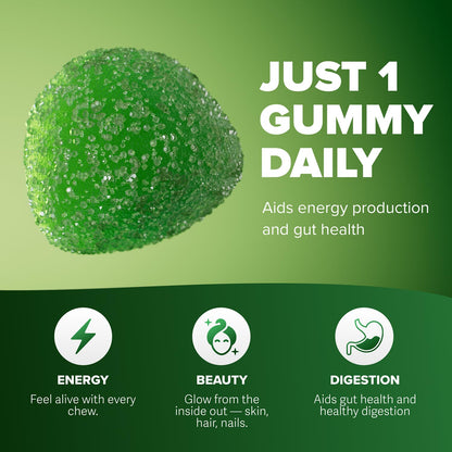 Herbal supplement — Rosabella moringa gummies with natural energy and balance 30 count