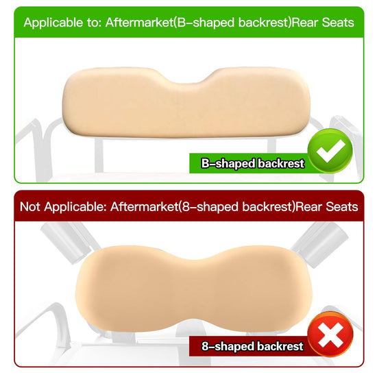 NOKINS vehicle seat cover — Fits Club Car, EZGO, Yamaha in multiple colors