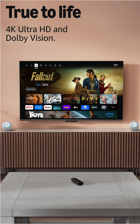Amazon Fire TV Stick 4K Plus — AI-powered search and Wi-Fi 6 support
