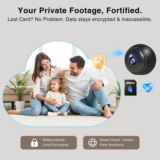 Security camera — 4K indoor wireless camera with AI motion detection and night vision