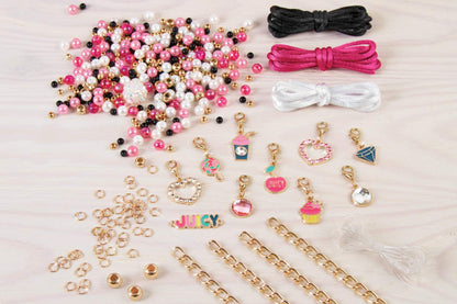 ART_CRAFT_KIT — Juicy Couture pink and precious bracelet kit for tweens