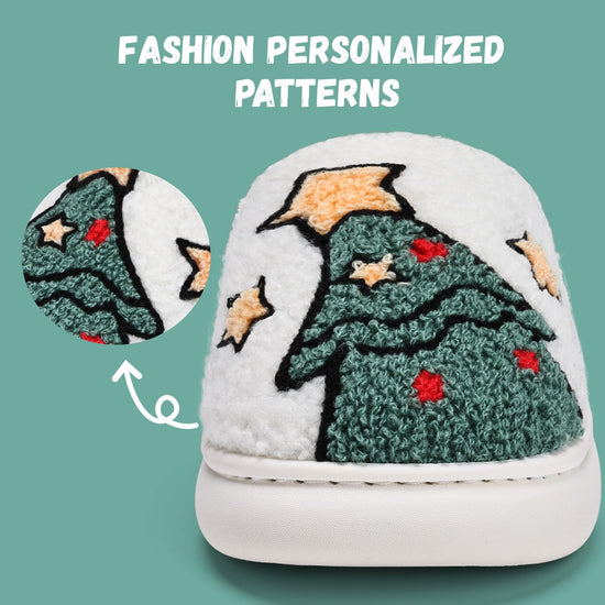 IceUnicorn slippers — warm soft plush memory foam for indoor outdoor use