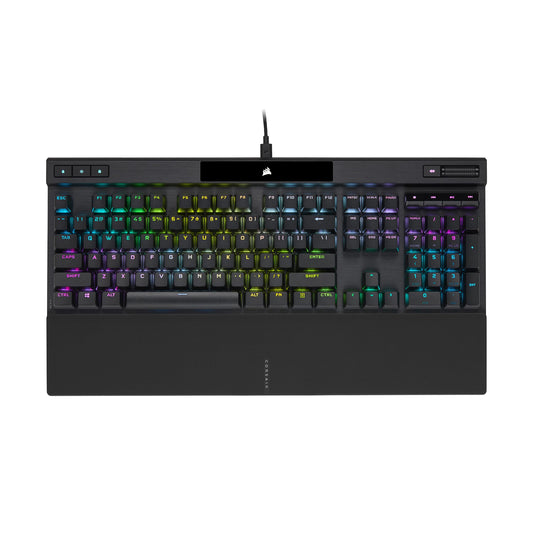 Corsair K70 RGB mechanical keyboard — USB passthrough and media controls