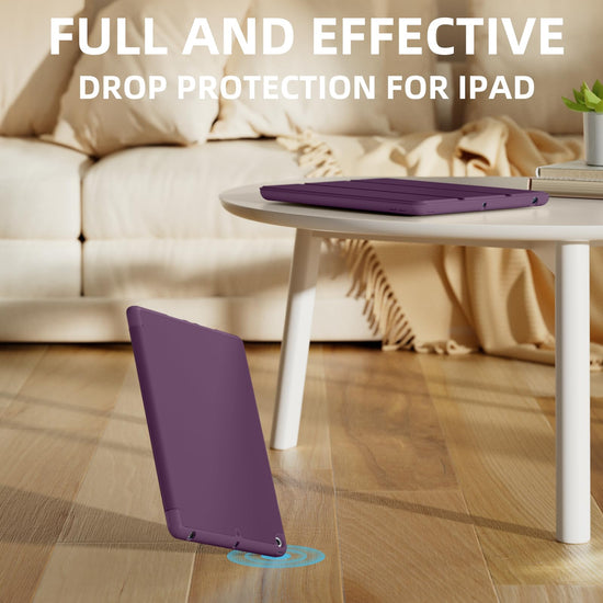 Portable electronic device cover — Akkerds case for iPad 10.2 inch with pencil holder and auto sleep/wake feature