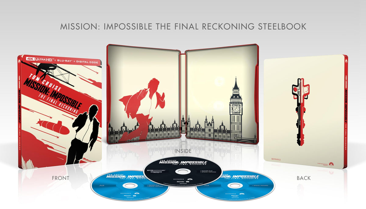 Physical movie — Mission: Impossible 8 steelbook edition