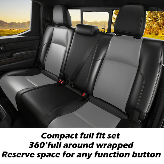HKZ vehicle seat cover — custom fit for Toyota Tacoma 2024-2026 Double Cab