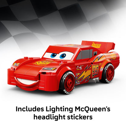 LEGO Speed Champions building blocks – Lightning McQueen race car toy for kids 9+