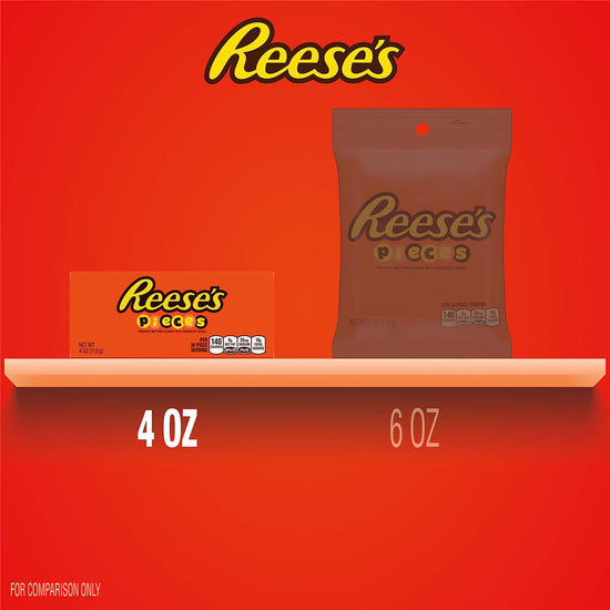 Chocolate candy — Reese's Pieces peanut butter in a crunchy shell