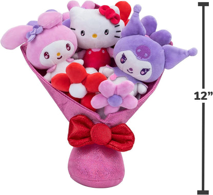 Jazwares Hello Kitty and Friends plush bouquet with 9 plush figures included