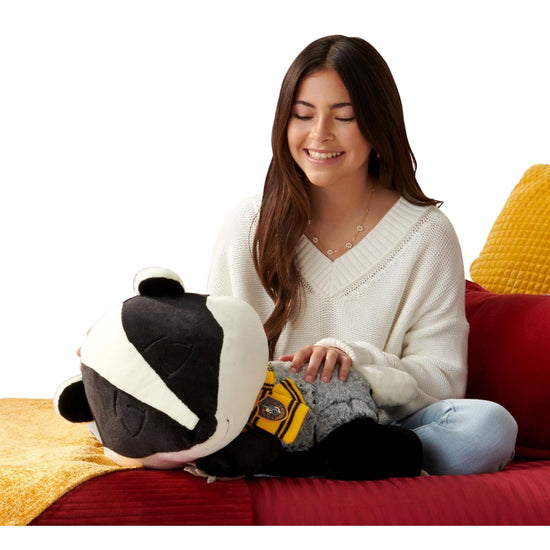 Toy figure — Jazwares Harry Potter Hufflepuff badger plush 18-inch sleeping
