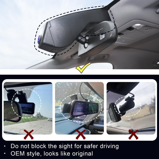 Mangoal onboard camera — custom fit for Cadillac XT5 and XT6 with 4K video
