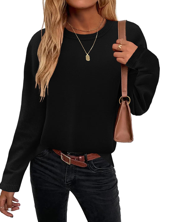 Zeagoo sweater - Trendy long sleeve knit pullover for business casual wear