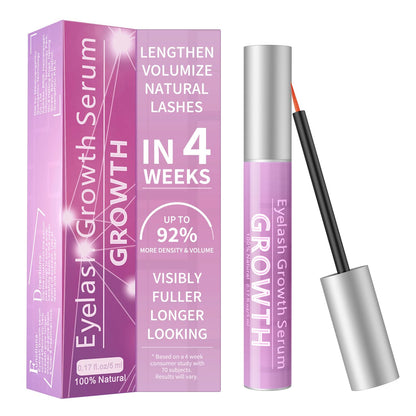 Eyelash growth serum — volumizing formula with natural ingredients, vegan and cruelty-free 5mL