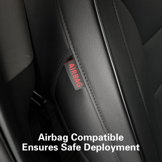 EKR seat covers for Toyota BZ4X 2023-2026, custom fit faux leather full set