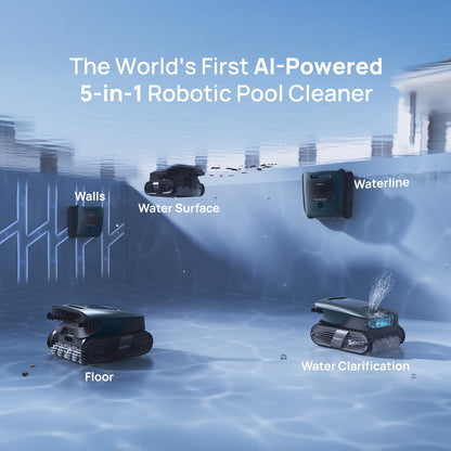 Beatbot AquaSense 2 cordless robotic pool vacuum — AI mapping and app control