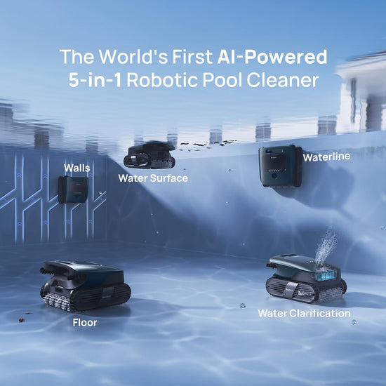 Beatbot AquaSense 2 cordless robotic pool vacuum — AI mapping and app control