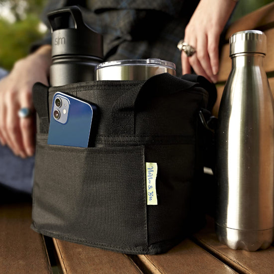 NoNa & Bee cup holder — Family size with adjustable compartments for drinks