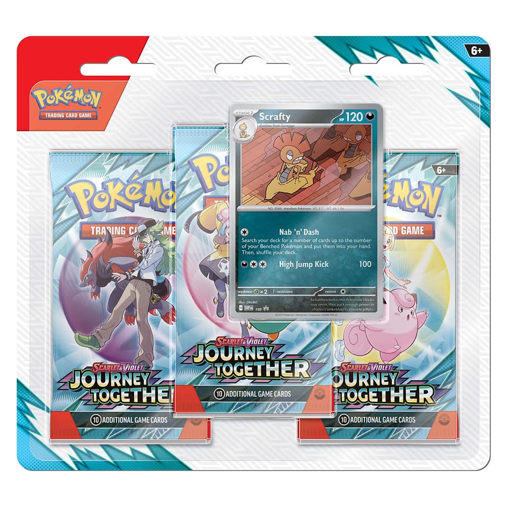 Pokemon TCG collectible card — Scarlet & Violet booster blister pack, random draw