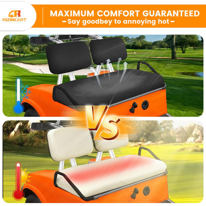 Vehicle seat cover — Stretch polyester mesh for Yamaha and Club Car DS models