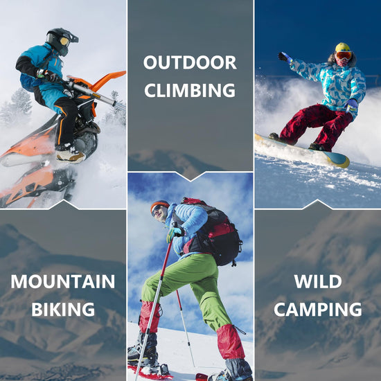 Odtmger ski gloves — waterproof and breathable design for men, women, boys and girls