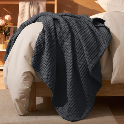 Blanket — polyester waffle weave design by PHF