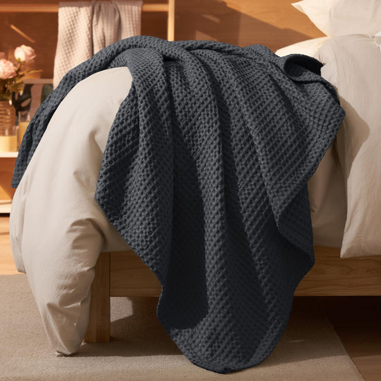 Blanket — polyester waffle weave design by PHF