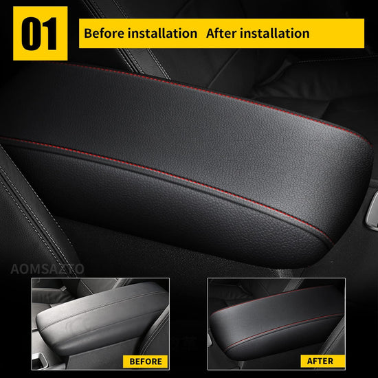 AOMSAZTO armrest cover — console cushion for 2013-2018 Nissan Altima